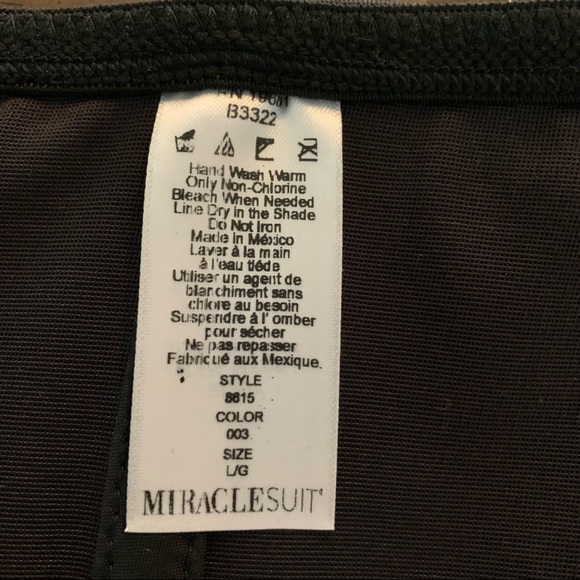 Black Waist Trainer - Hook and Eye Closure - Picture 4 of 5